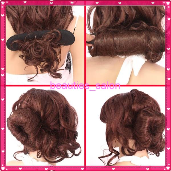 How To Use Bun Formers | sponge bun clip maker former foam twist hair tools s ebay How To Use Bun Formers | sponge bun clip maker former foam twist hair tools s ebay