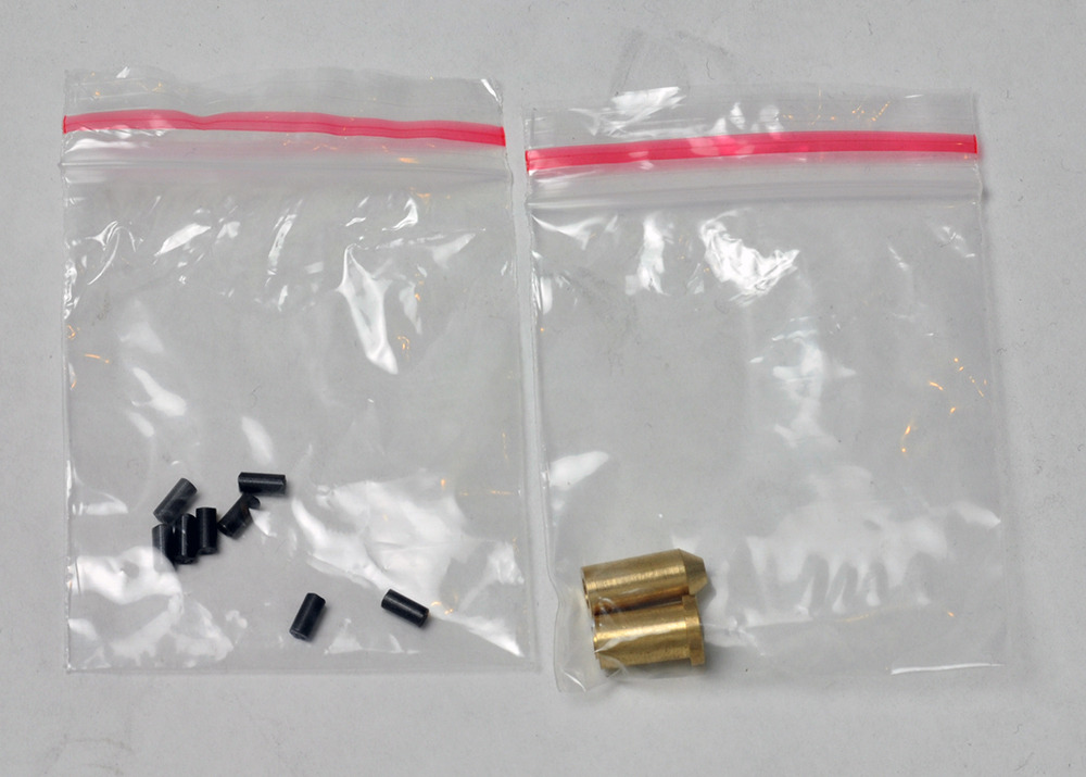 Dual Gas Refill Adapters + 8 Flints for ST Dupont lighter Line 1/2 Gold Cap