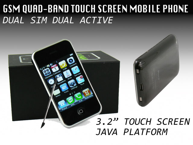 i9   2 I9+++ (i9 3GS) GSM Phone Dual SIM JAVA GPRS I68 3G USA