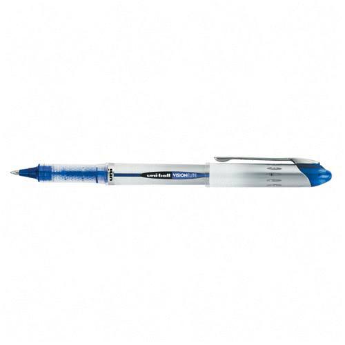 (100) UNI-BALL Vision Elite BOLD 0.8mm Blue-Black PENS