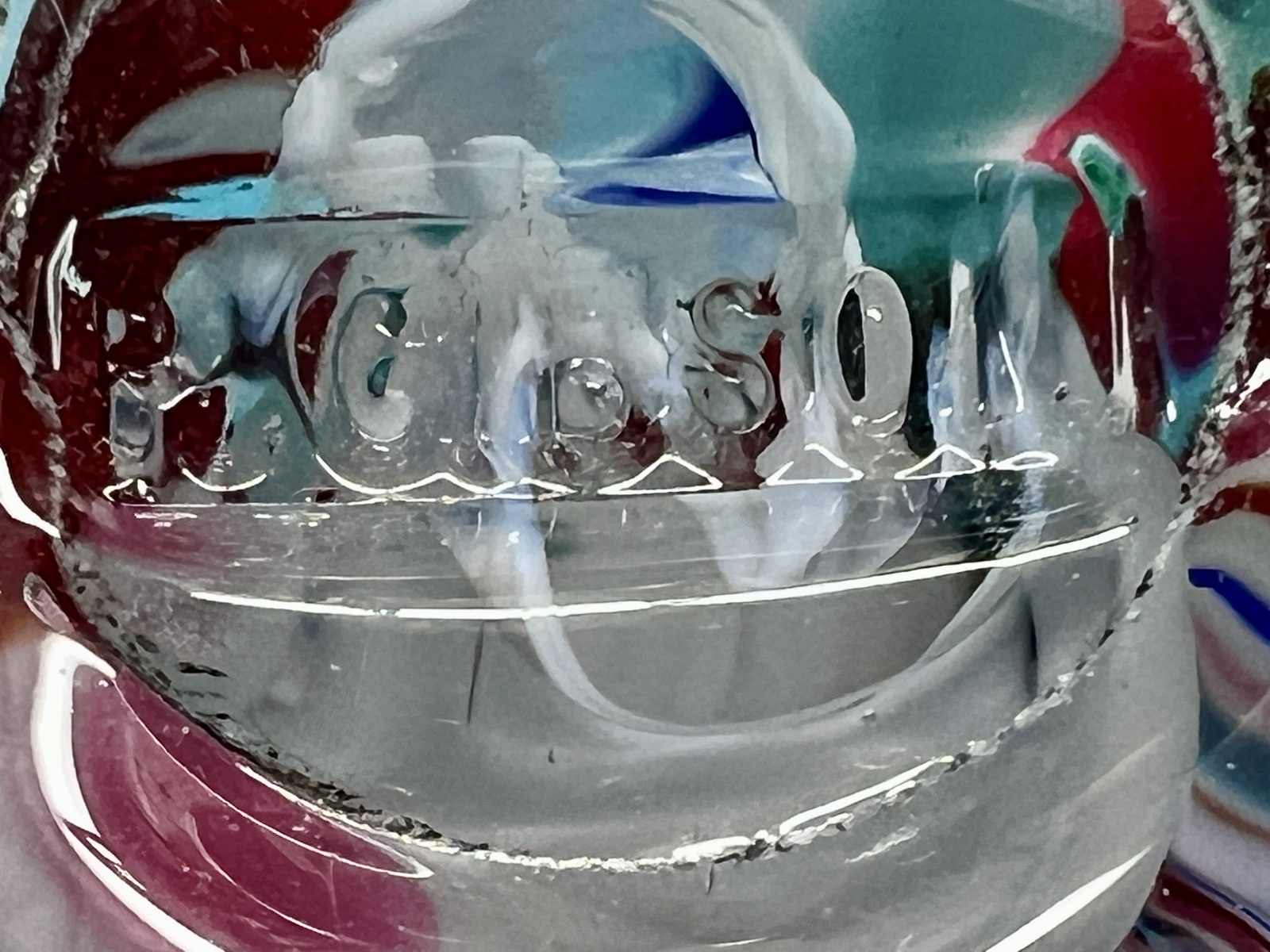 Marks on Paperweights Antiques Board