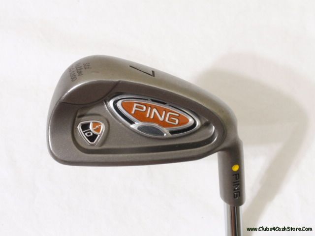 Ping i10 Yellow Dot DG S300 Steel Stiff 34* 7 Iron