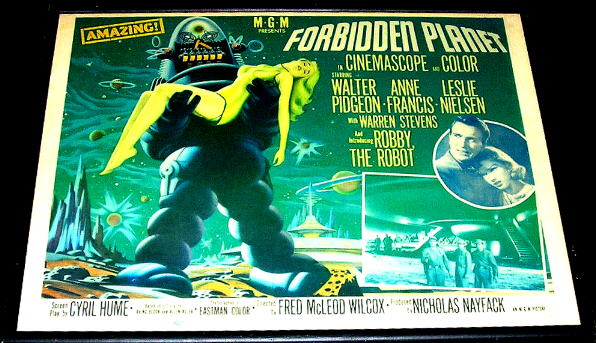 HALF SHEET: FORBIDDEN PLANET 1956 Walter Pidgeon
