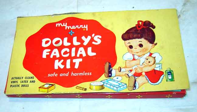 Vintage 1957 MY MERRY DOLLYS FACIAL KIT MINT UNUSED