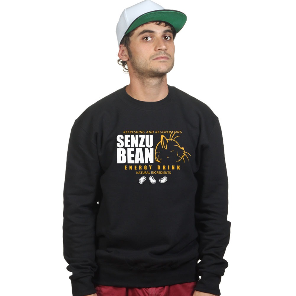 Senzu Bean Energy Drink Dragon Ball Saiyan Sweatshirt Hoodie P964