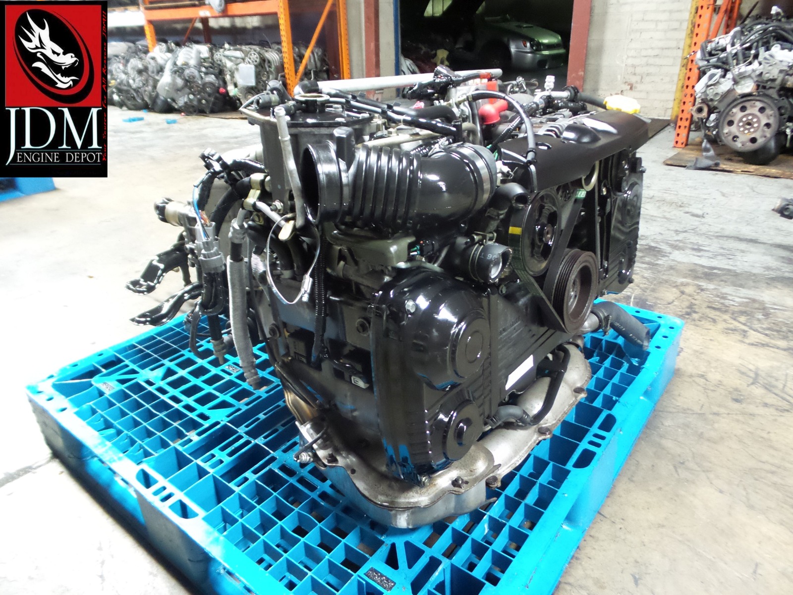 0205 SUBARU IMPREZA WRX 2.0L DOHC H4 TURBO AVCS ENGINE AWD TRANS JDM