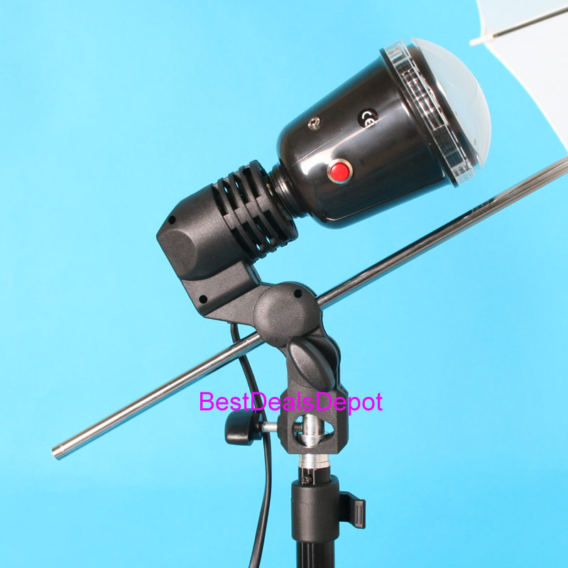 2 X Photo Light Stand Photo Umbrella AC Swivel Adapter