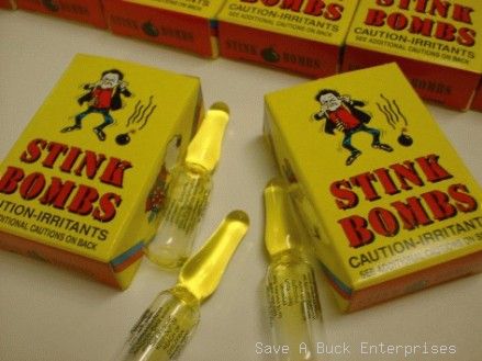 432 total _____ 144 boxes of fart glass stink bombs !
