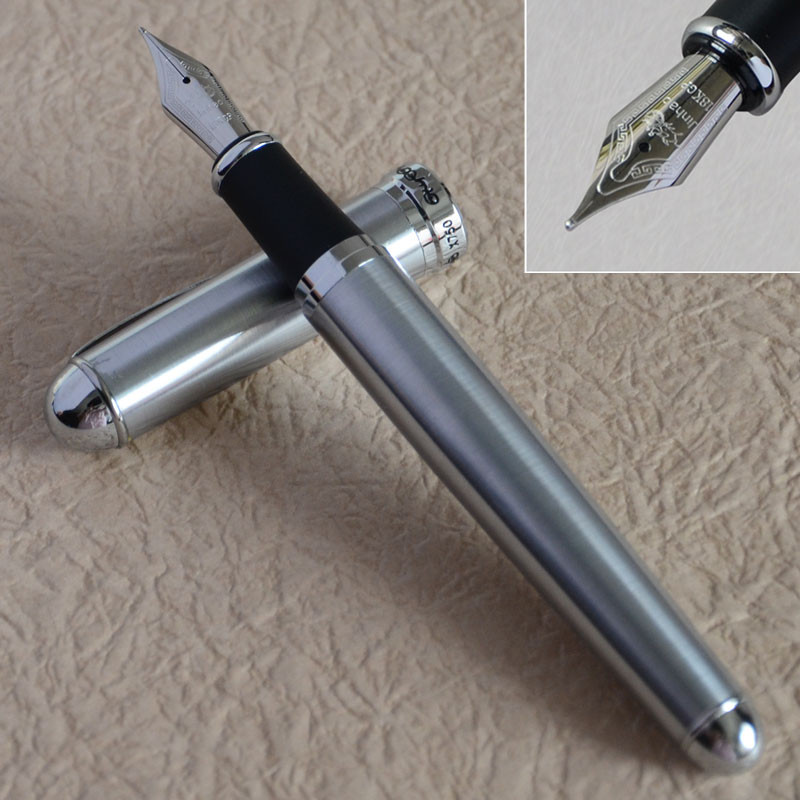 JINHAO X750 NOBLE COMPLETE STEEL 0.7mm BROAD NIB FOUNTAIN PEN eBay