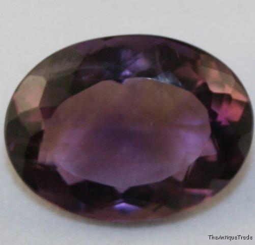 Faceted oval 15x20 Amethyst 15.2 ct light purple am11