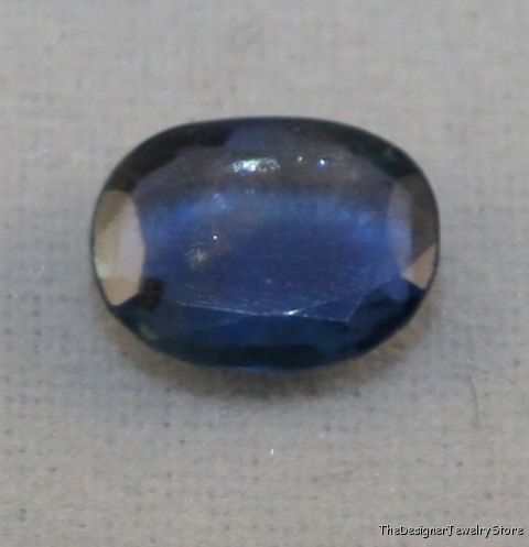 Natural blue Sapphire 5x6 oval 0.7ct gem AA grade sa1