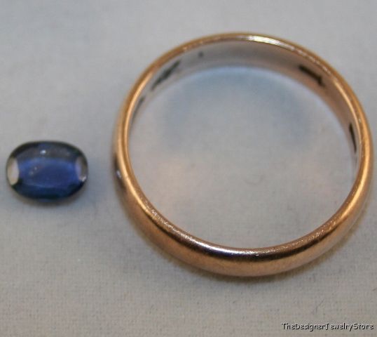 Natural blue Sapphire 5x6 oval 0.7ct gem AA grade sa1