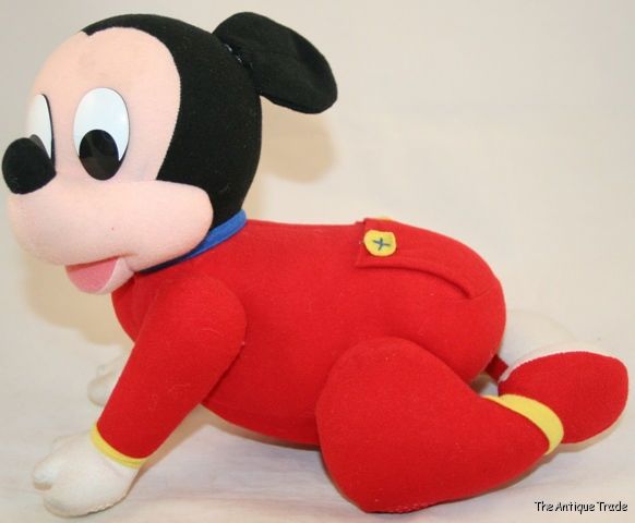1995 Mattel inc Disney Mickey Mouse crawling toy