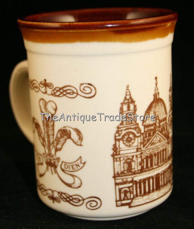 British Biltons pottery wedding of Princess Diana mug