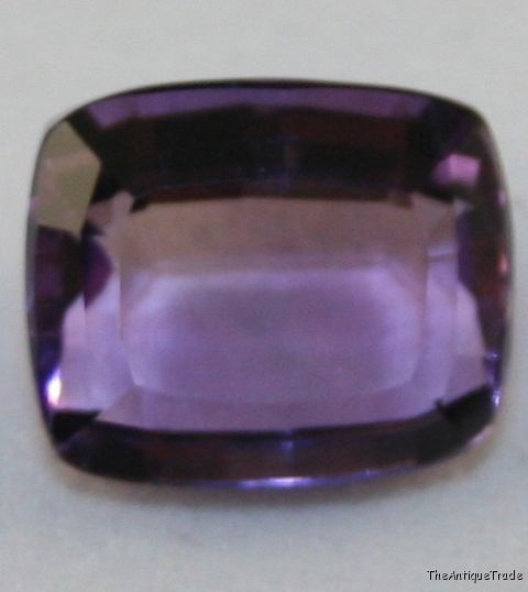 Faceted octagon 10x12 Amethyst 6.3ct light purple am16