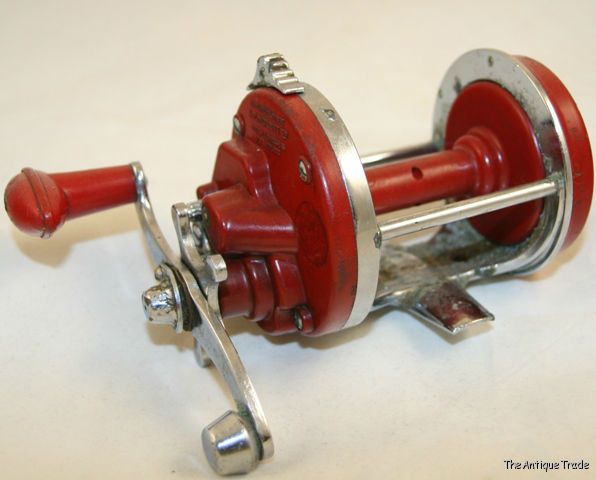 Vintage Bakelite Sea Streak fishing reel made in England by KP Morritt Ltd
