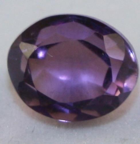 Faceted oval 8x10 Amethyst 2.3ct Light purple am4