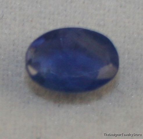 Natural blue Sapphire 4x5 oval 0.5ct gem AA grade sa9