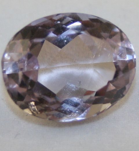 Faceted oval 14.5x17 Amethyst 15.7ct Lilac purple am6