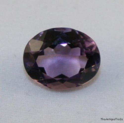 Faceted oval 9x11 Amethyst 3.5ct Light purple am20
