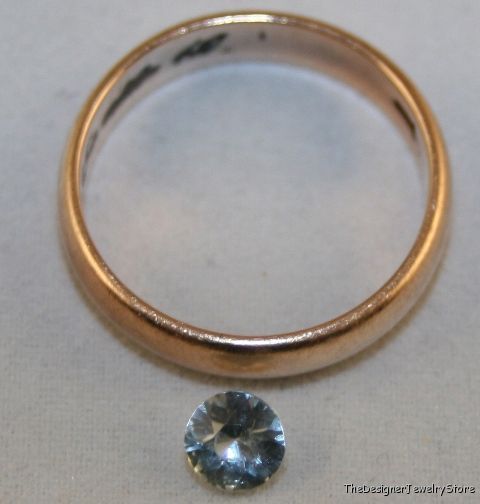 Natural white Sapphire 5mm round 0.55ct gem AAA sa10