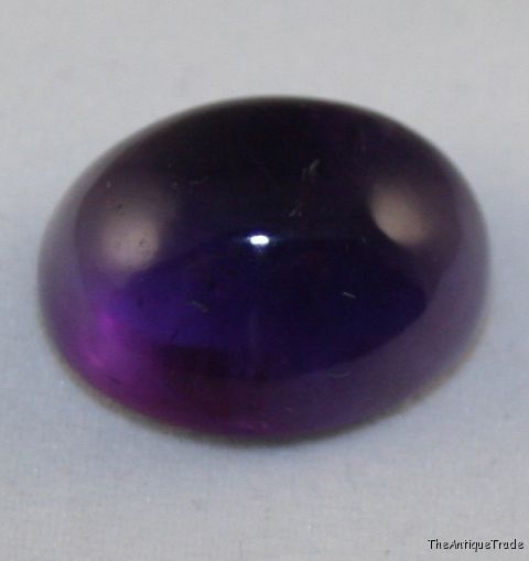 Cabochon oval 12x16 Amethyst 10 ct Royal purple am24