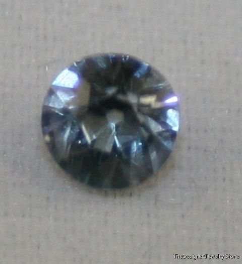 Natural blue Sapphire 4mm round 0.35ct gem AA sa18