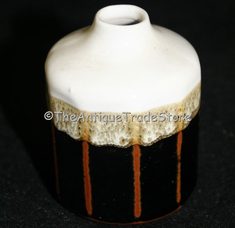 Vintage British ceramic Inkwell ink bottle