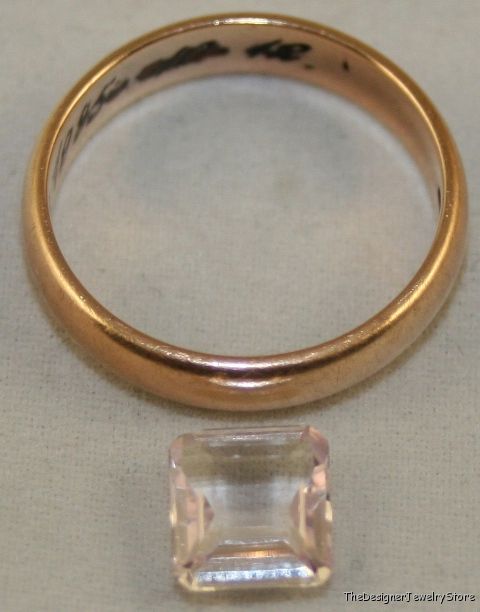 Natural gemstone pink Kunzite 7.5x7 octagon 1.6ct ku6