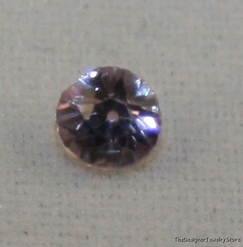 Natural white Sapphire 3mm round 0.1ct gem AAA sa20