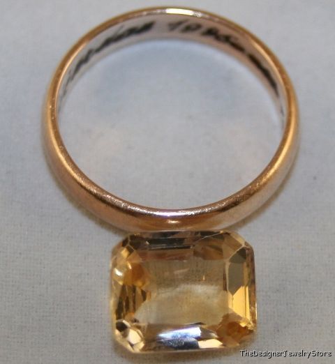 Natural yellow Sapphire 9x11 octagon 6.7ct gem AA sa3