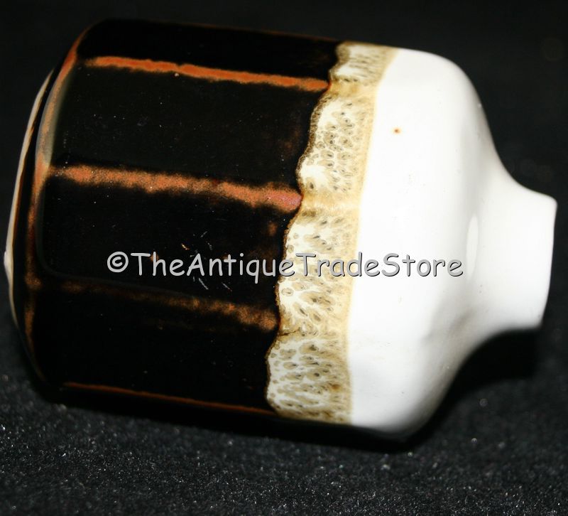 Vintage British ceramic Inkwell ink bottle