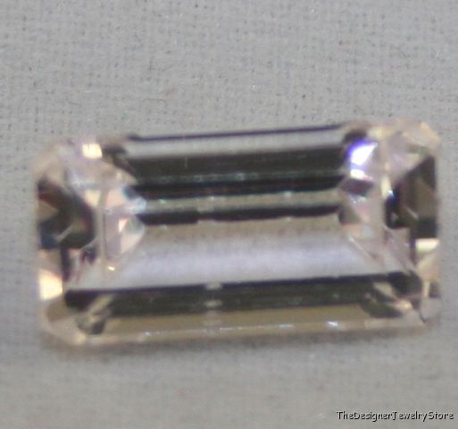 Natural gemstone pink Kunzite 6x12 octagon 3.45ct ku13