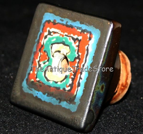 Vintage German ceramic pottery Whisky bottle decanter