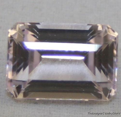 Natural gemstone pink Kunzite 8x11 octagon 5ct ku16