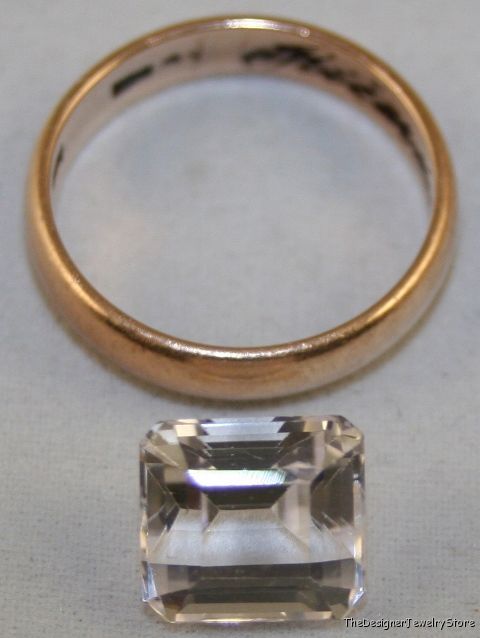Natural gem white Spodumene 9x10 octagon 5.35ct ku18