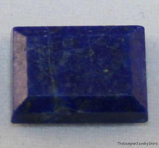 Afghan Lapis Lazuli 8x12 gem rectangle cabochon 4ct la1