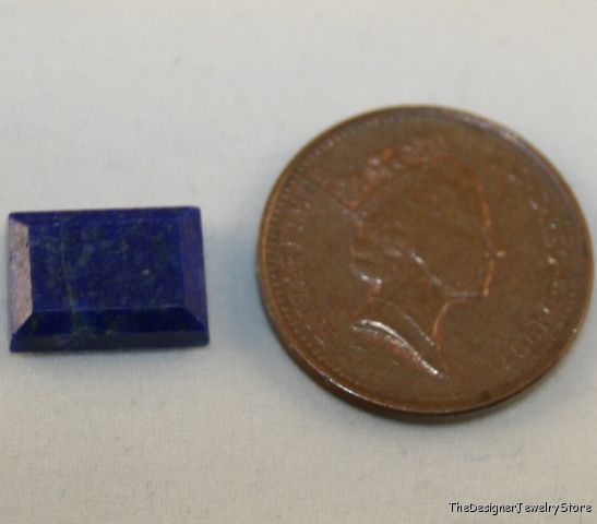 Afghan Lapis Lazuli 8x12 gem rectangle cabochon 4ct la1
