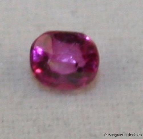 Natural Ruby 3x3.5 oval faceted 0.25ct gemstone ru22