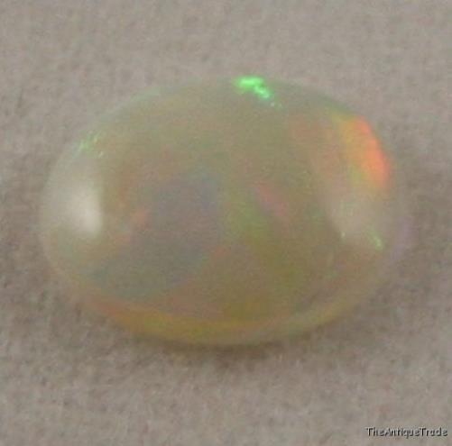Natural Opal gemstone cabochon AAA 6x8 oval op3