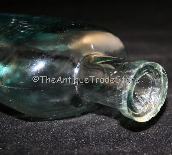 Antique glass Tom Ward Skin Specialists bottle