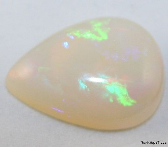 Natural Opal gemstone cabochon AAA 16x21 13ct pear op4