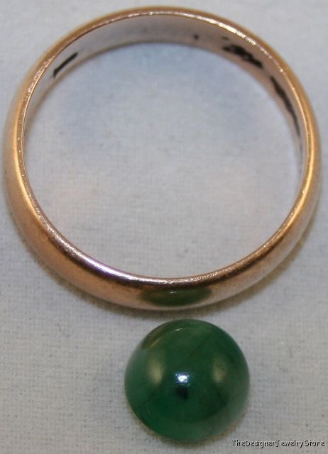 Natural Emerald 7.8mm round cabochon 1.9ct gemstone em6