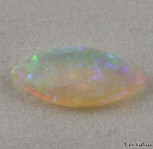 Natural Opal gemstone cabochon AAA 6x12 marquise op6