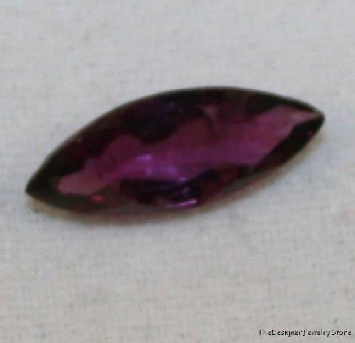Natural Ruby 4x10 marquise faceted 0.8ct gemstone ru26
