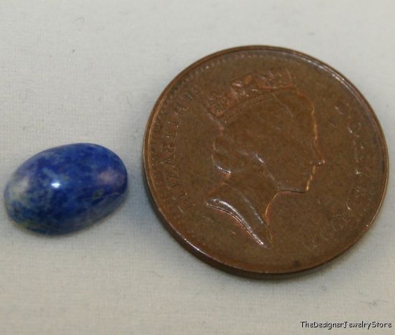 Afghan Lapis Lazuli 7x10 gem oval cabochon 2.4ct la6