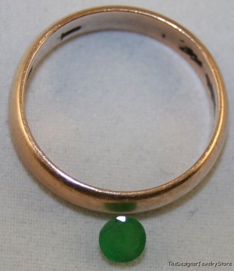 Natural Emerald 4mm round 0.2ct faceted A gem em10