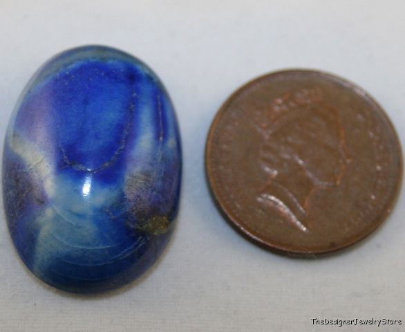 Afghan Lapis Lazuli 18x26 gem oval cabochon 34.5ct la9