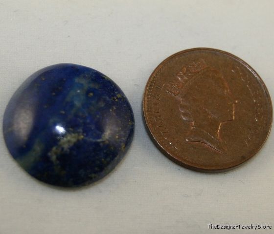 Afghan Lapis Lazuli 19mm gem round cabochon 18.5ct la10