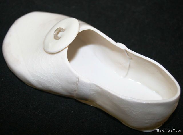 Exquisite See-Through porcelain white shoe made by British artist Clare Hartley
